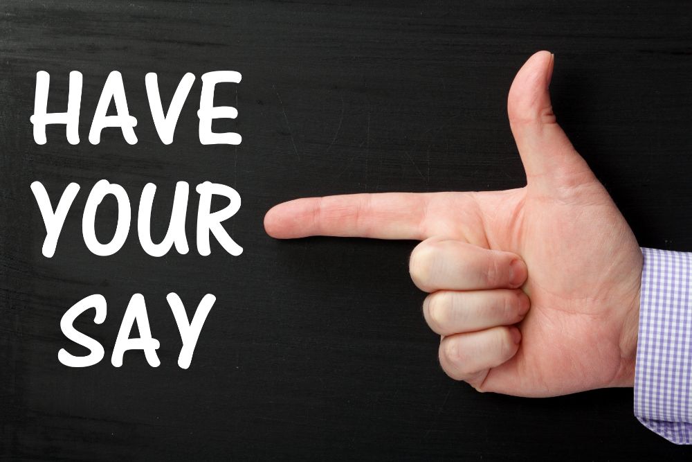 Have your say